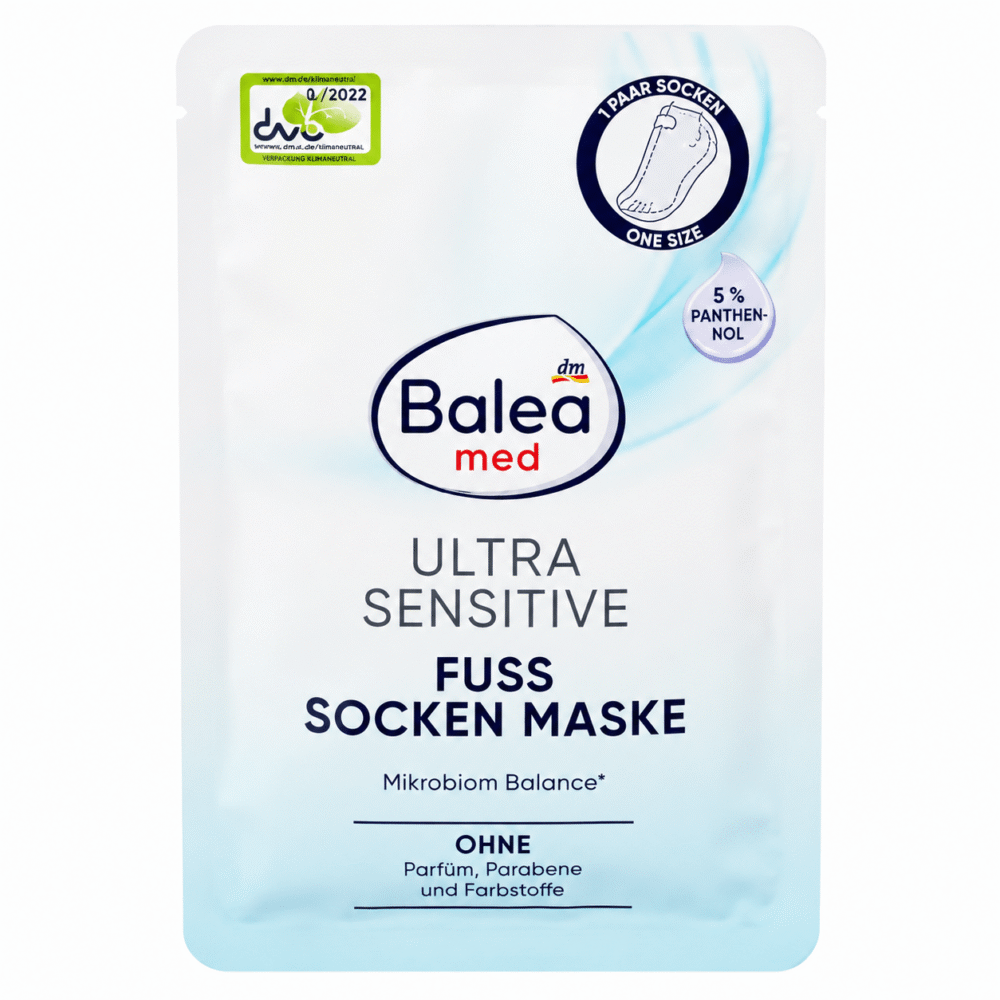 Chaussettes de masque pour les pieds Ultra Sensitive (1 paire), 2 pcs<br>جوارب قناع القدمين «ألترا سينسيتيف»، (زوج واحد)
