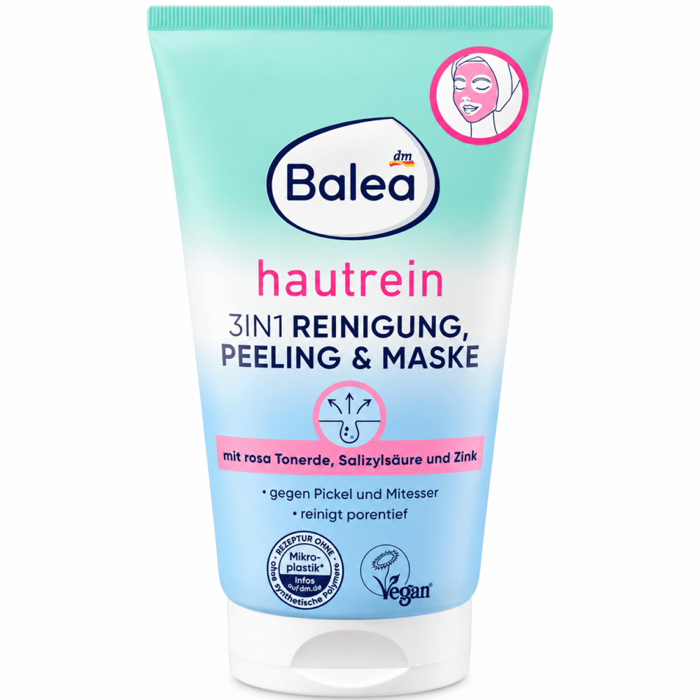 Nettoyant, gommage et masque visage 3-en-1 Hautrein, 150 ml<br>منظف الوجه ومقشر وقناع 3 في 1 «هوتراين»