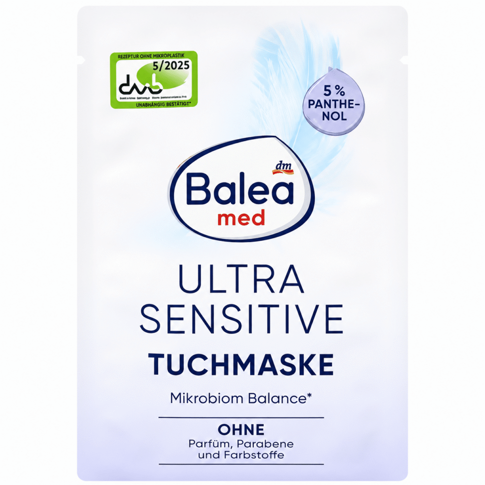 Masque en tissu Panthénol Ultra Sensible, 1 pièce<br>قناع قماشي بانثينول ألترا سينسيتيف، 1 قطعة