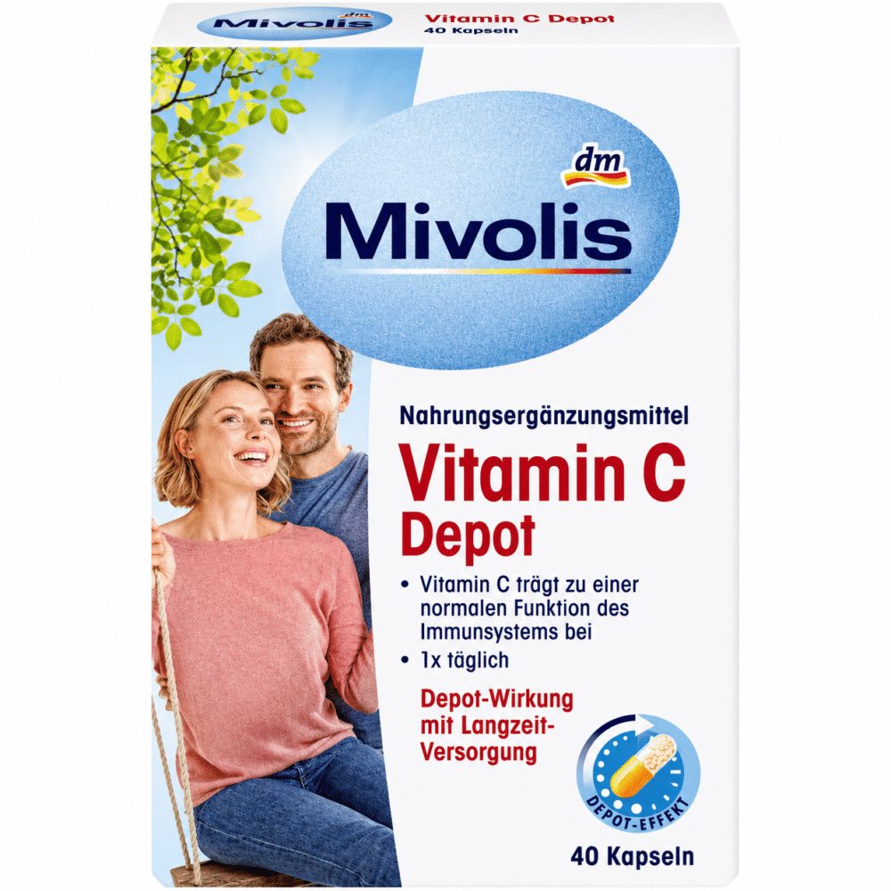 Vitamine C à libération prolongée, gélules, 40 gélules, 22 g<br>