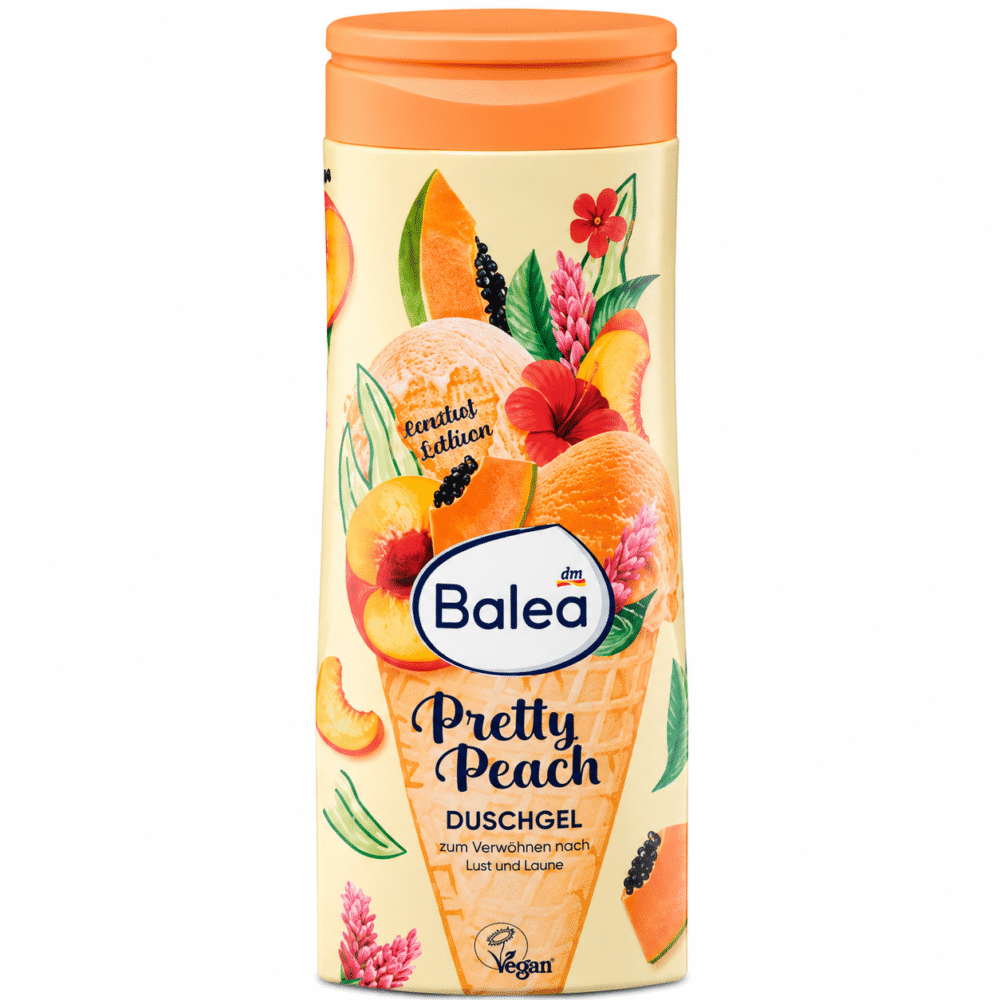 Gel douche Pretty Peach, 300 ml <br> جل الاستحمام «Pretty Peach»