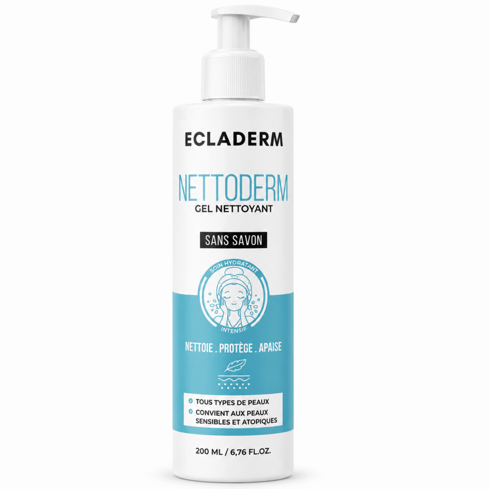 ECLADERM GEL NETTOYANT 200ML