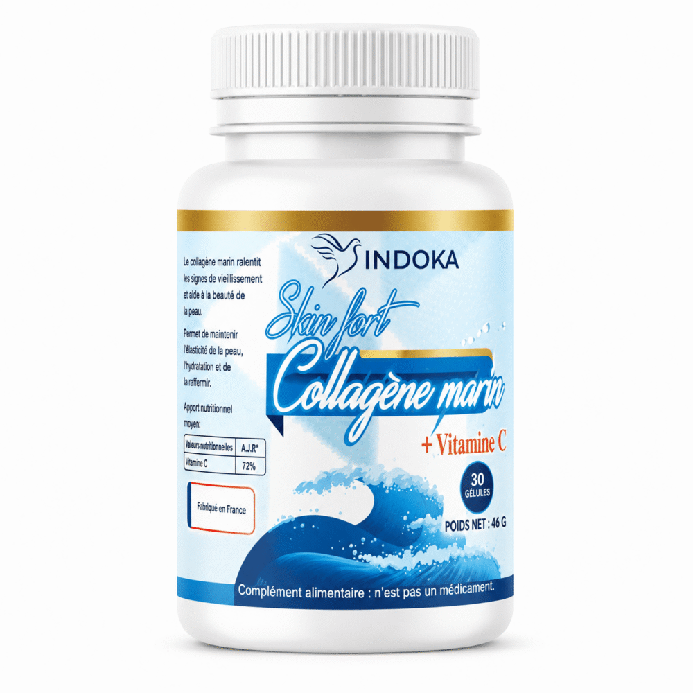 INDOCA COLLAGENE MARIN + MAX BIOTINE PACK