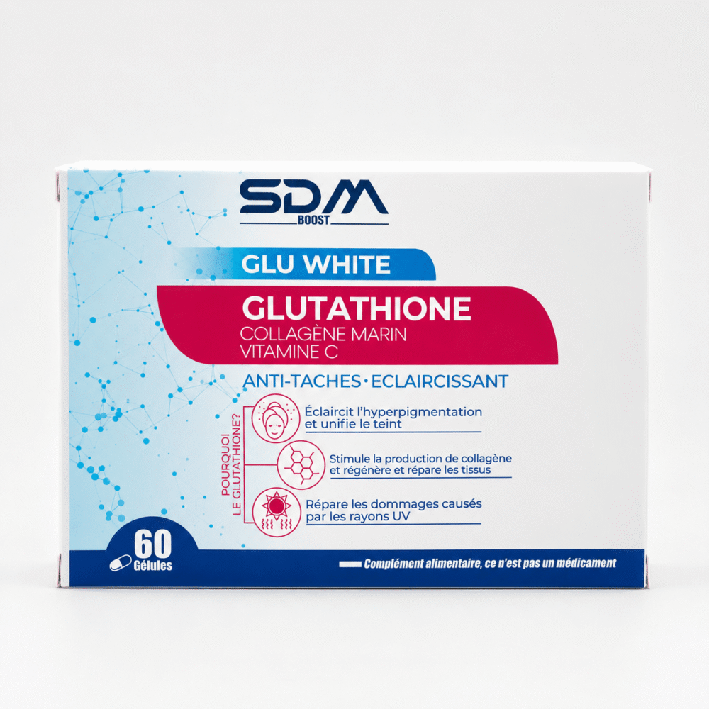 SDM GLU WHITE GLUTATHION 60CP