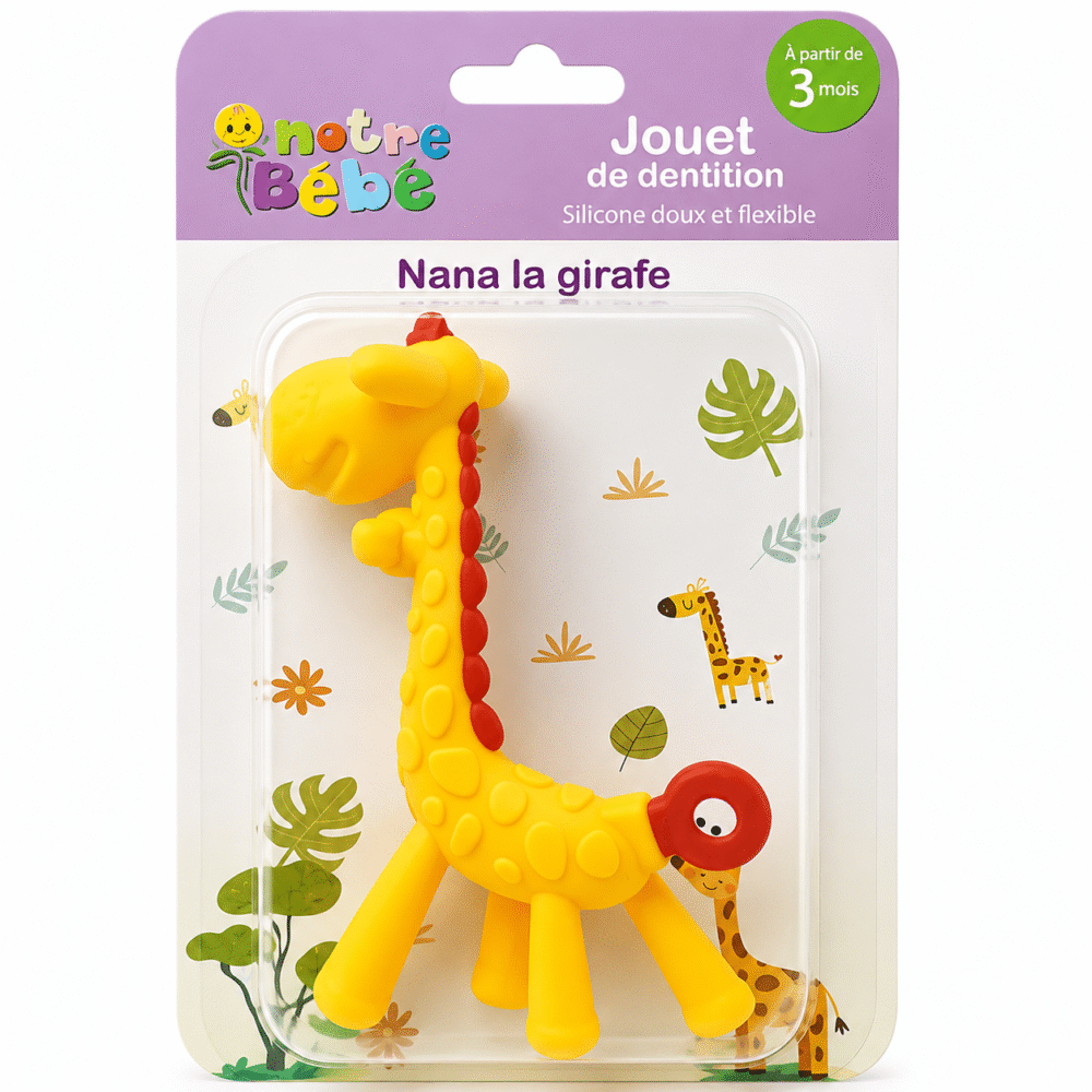 NOTRE BÉBÉ JOUET DE DENTITION NANA LA GIFARE