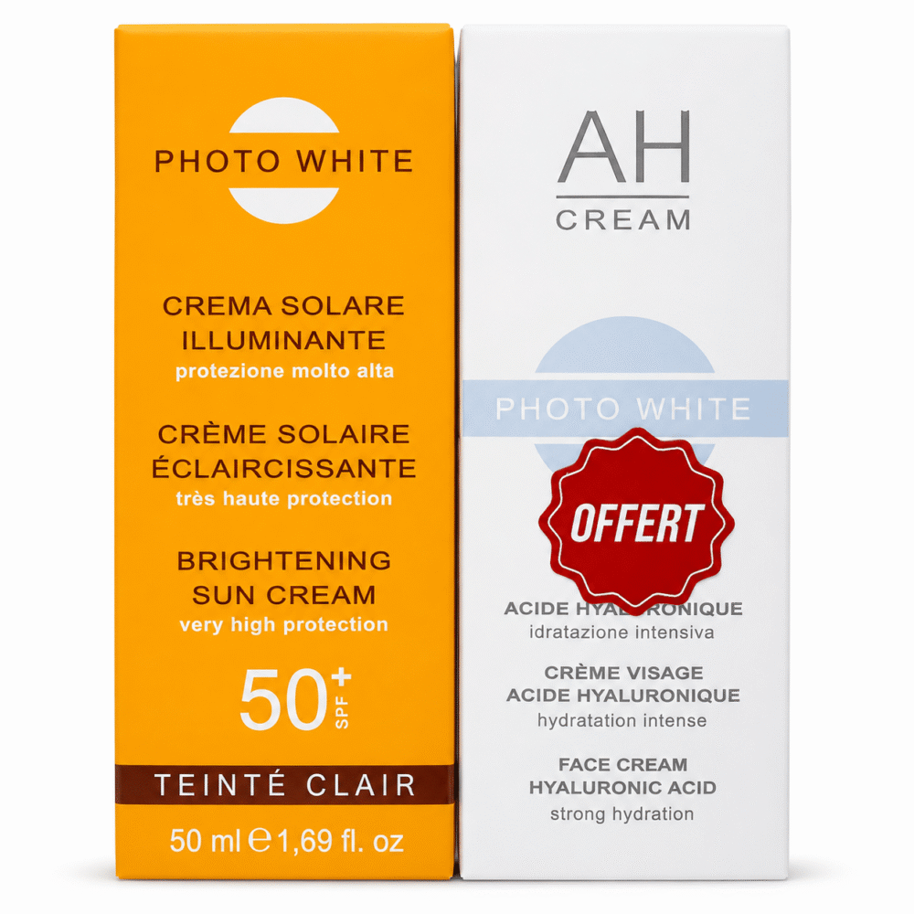 PHOTO WHITE SPF TEINTE+ CREME VISAGE PACK