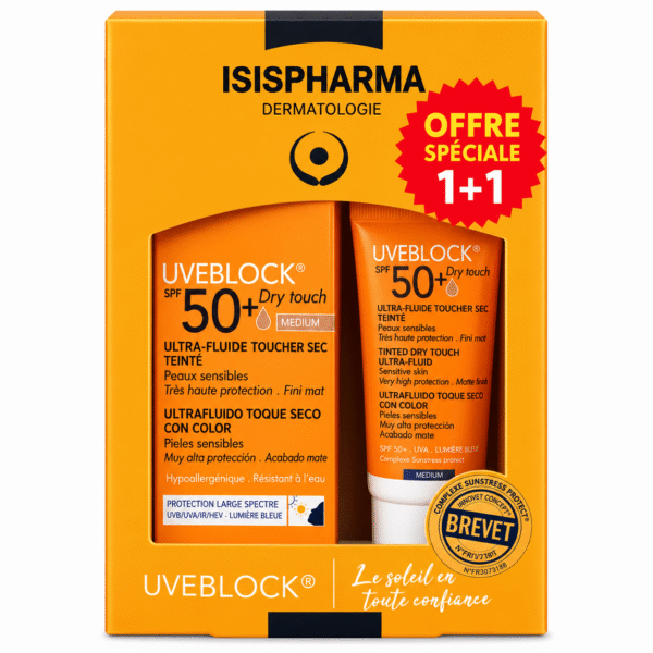 ISIS PACK UVEBLOCK SPF50+ TEINTE LIGHT