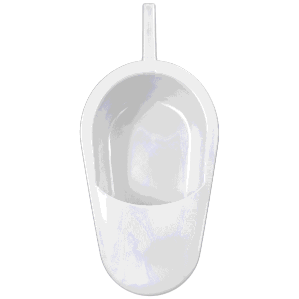 Urinal Portable Blanc – Urinoir Hygiénique avec Poignée – Accessoire Sanitaire Pratique
